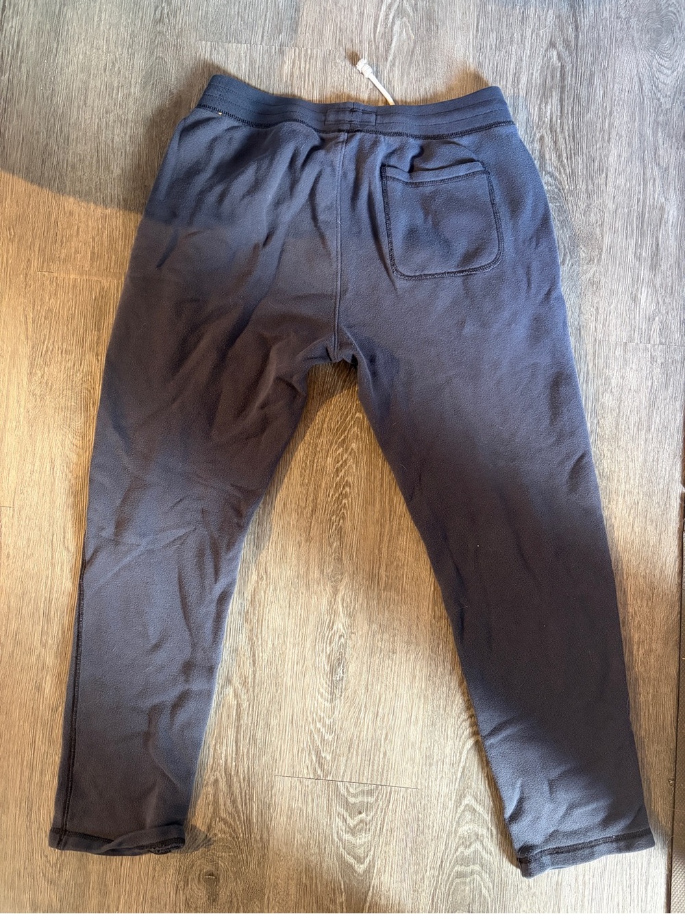 Abercrombie & Fitch Men's Navy Logo Sweatpants (Size Medium) - Picture 4 of 4